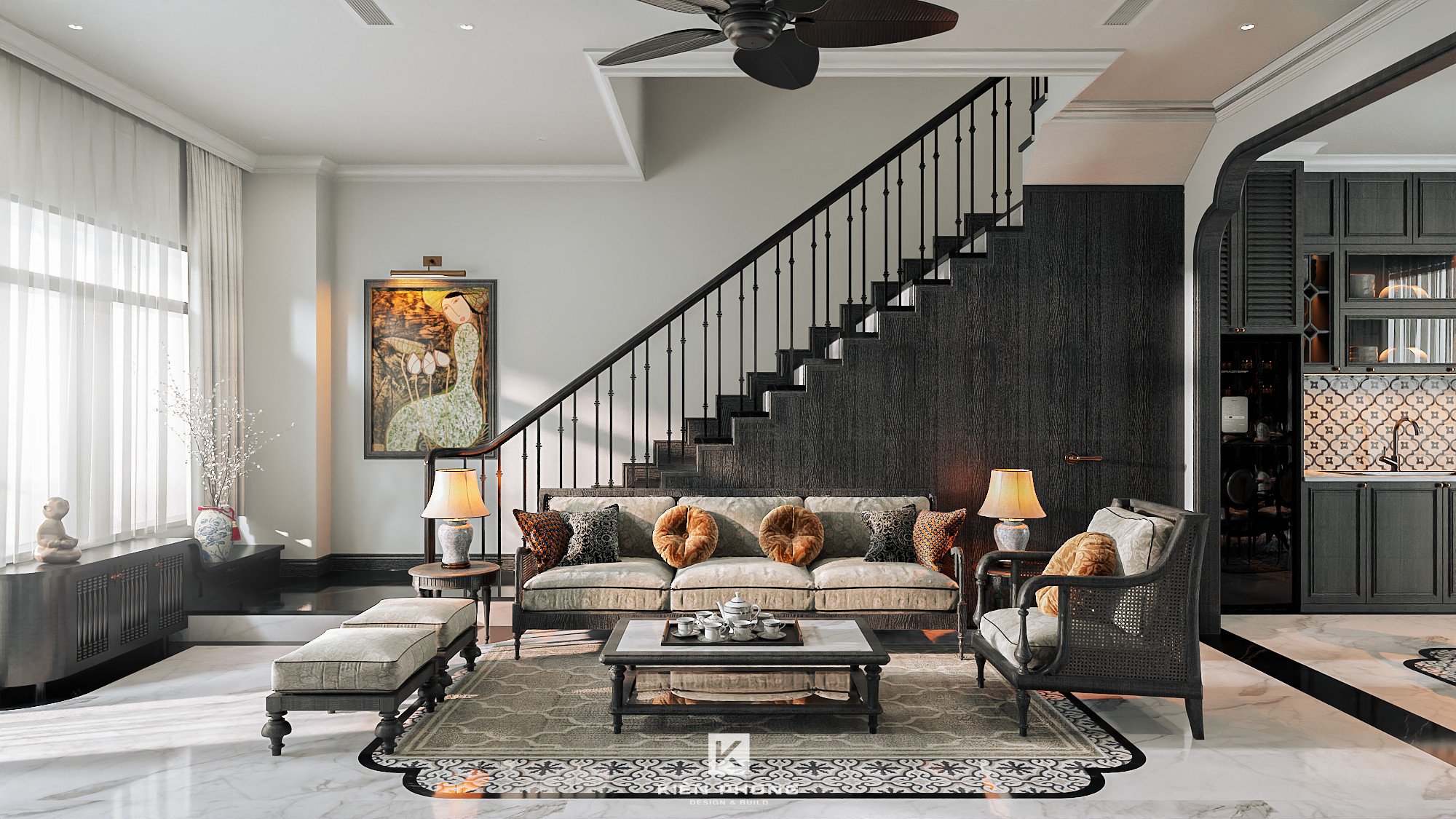 PHONG CÁCH KIẾN TRÚC VÀ NỘI THẤT INDOCHINE CHO NGƯỜI VIỆT