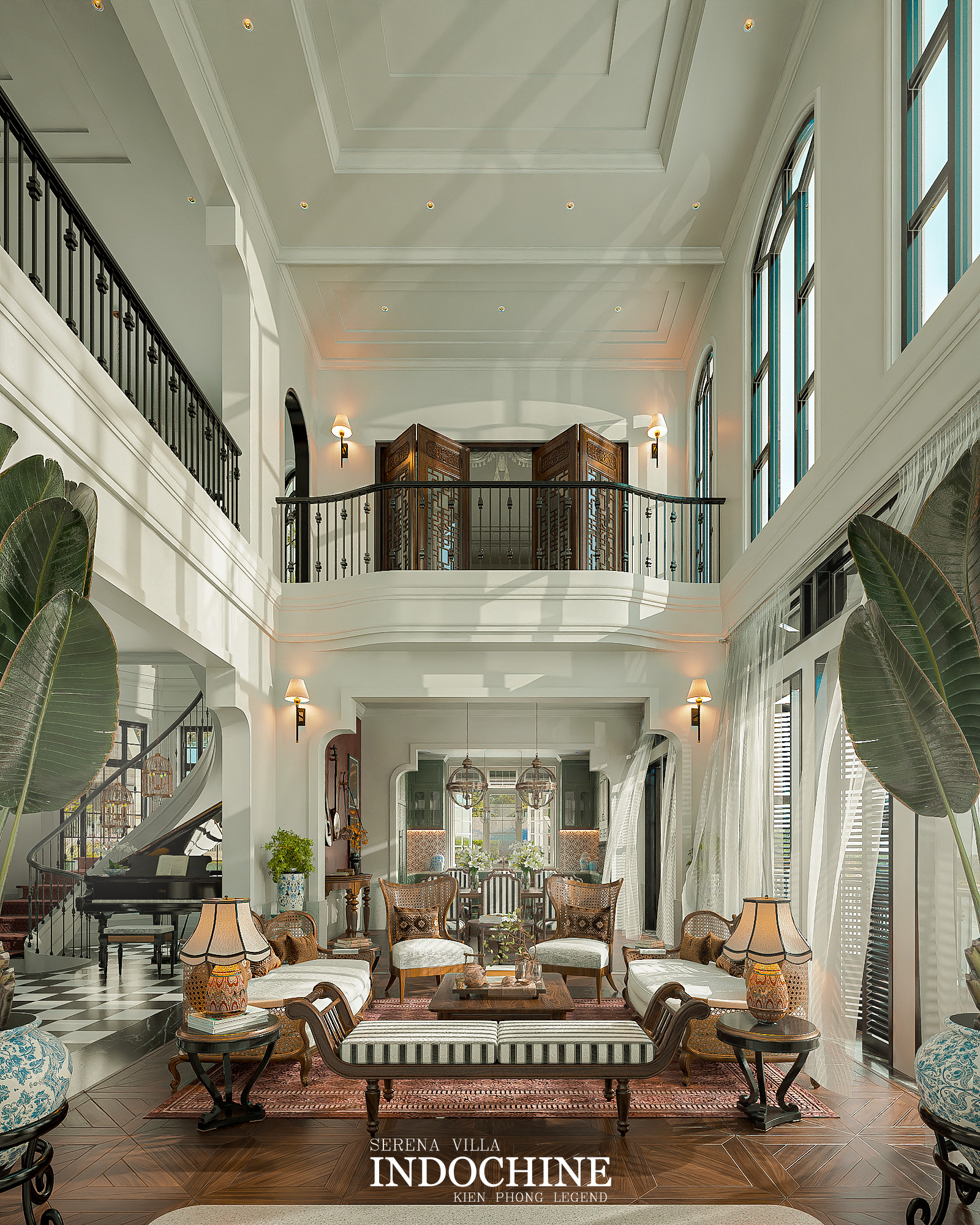 Serena Villa - Biệt Thự Indochine Pháp Và Không Gian Chữa Lành