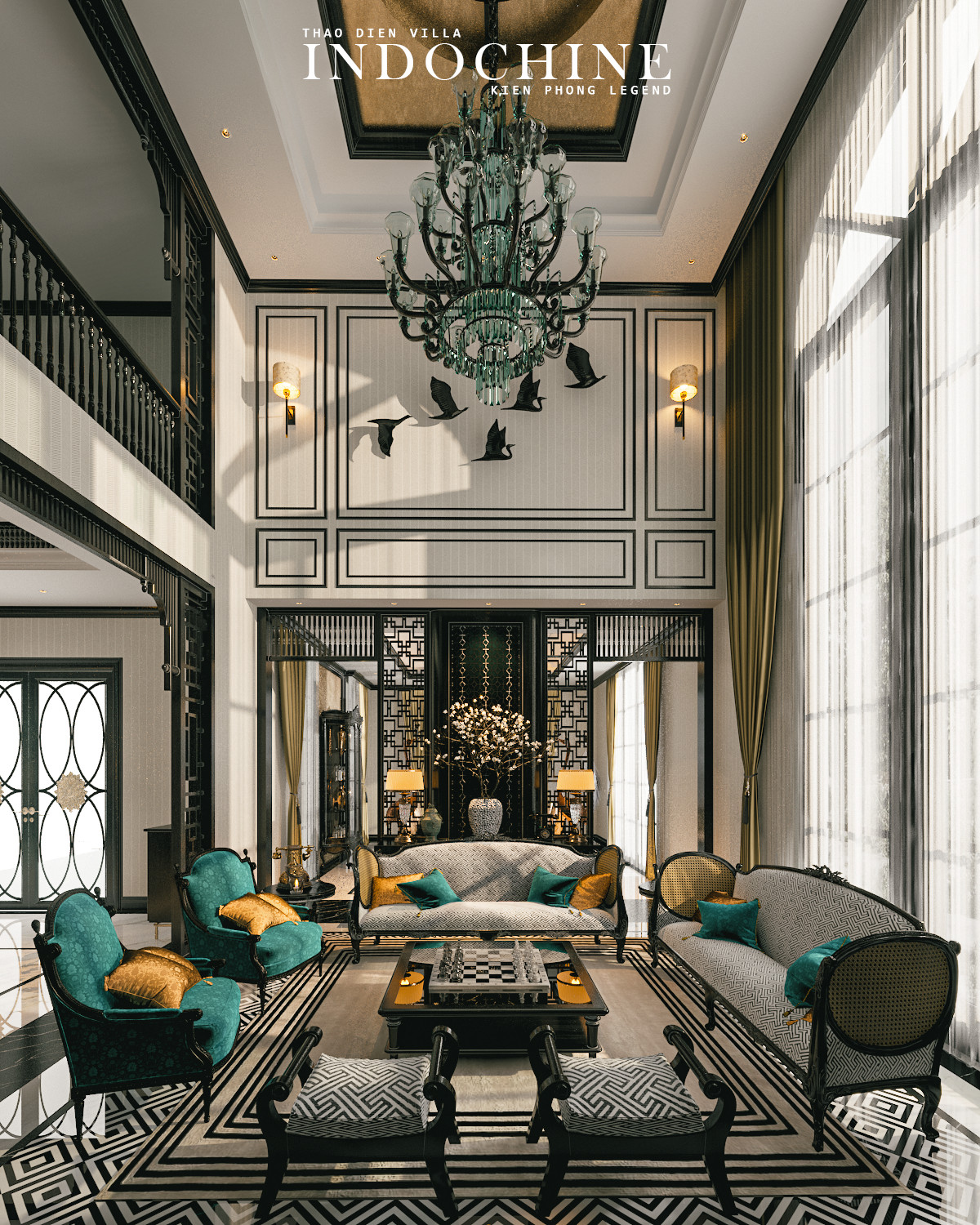 THẢO ĐIỀN VILLA_BIỆT THỰ INDOCHINE SANG _500M2