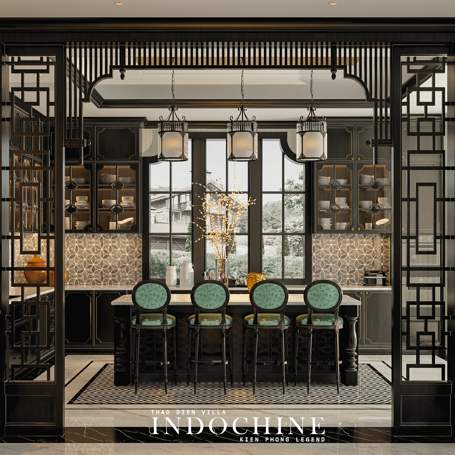 THẢO ĐIỀN VILLA_BIỆT THỰ INDOCHINE SANG _500M2
