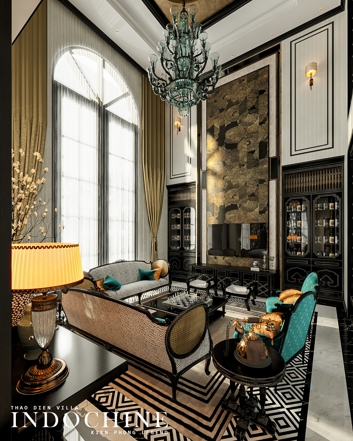 THẢO ĐIỀN VILLA_BIỆT THỰ INDOCHINE SANG _500M2