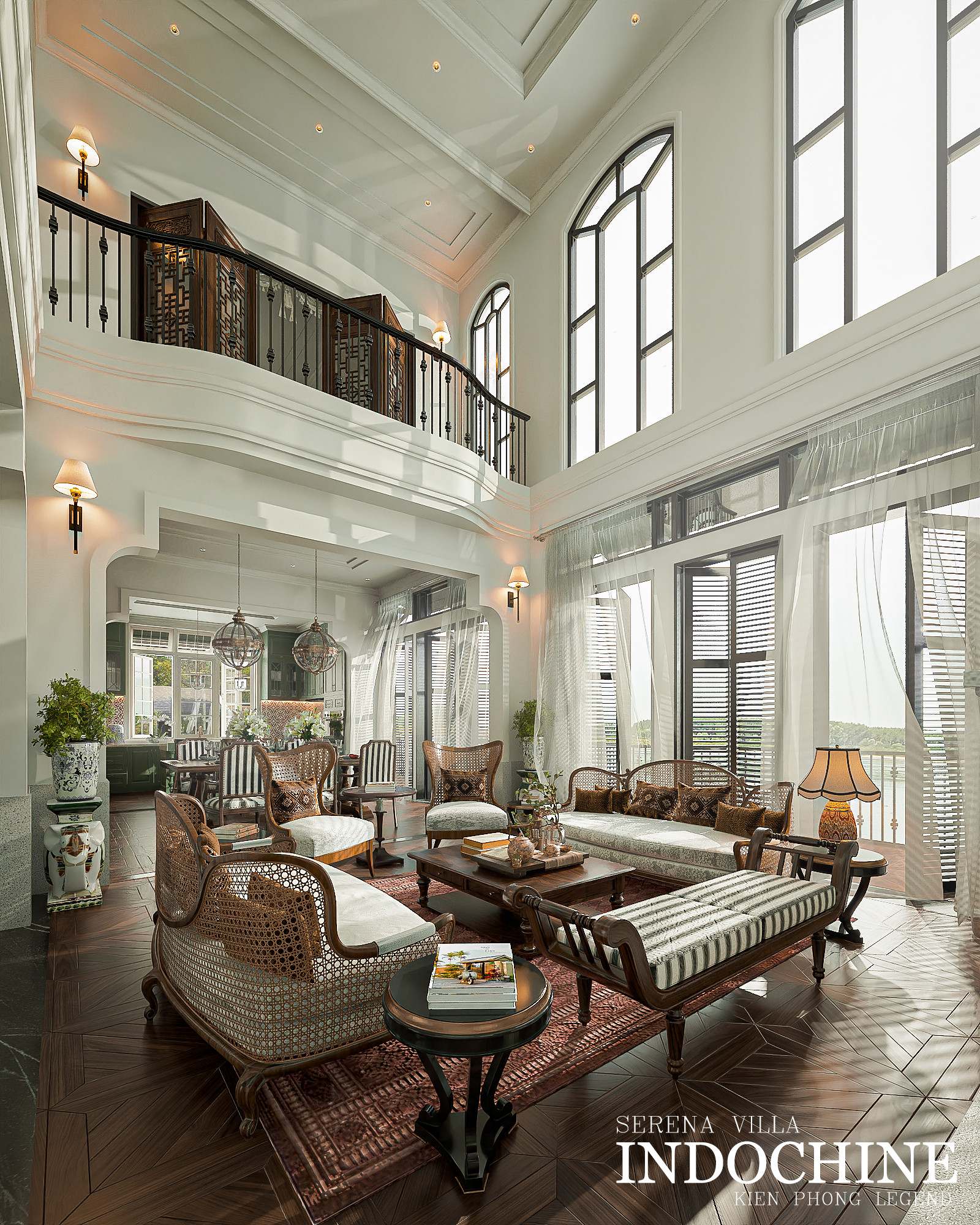 Serena Villa - Biệt Thự Indochine Pháp Và Không Gian Chữa Lành