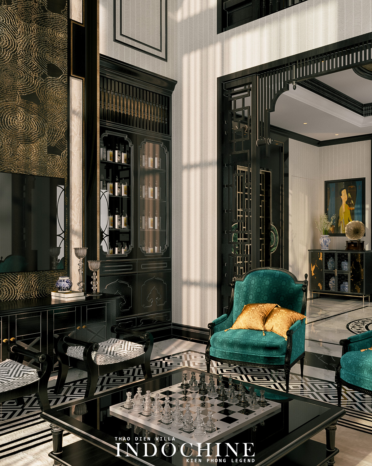THẢO ĐIỀN VILLA_BIỆT THỰ INDOCHINE SANG _500M2