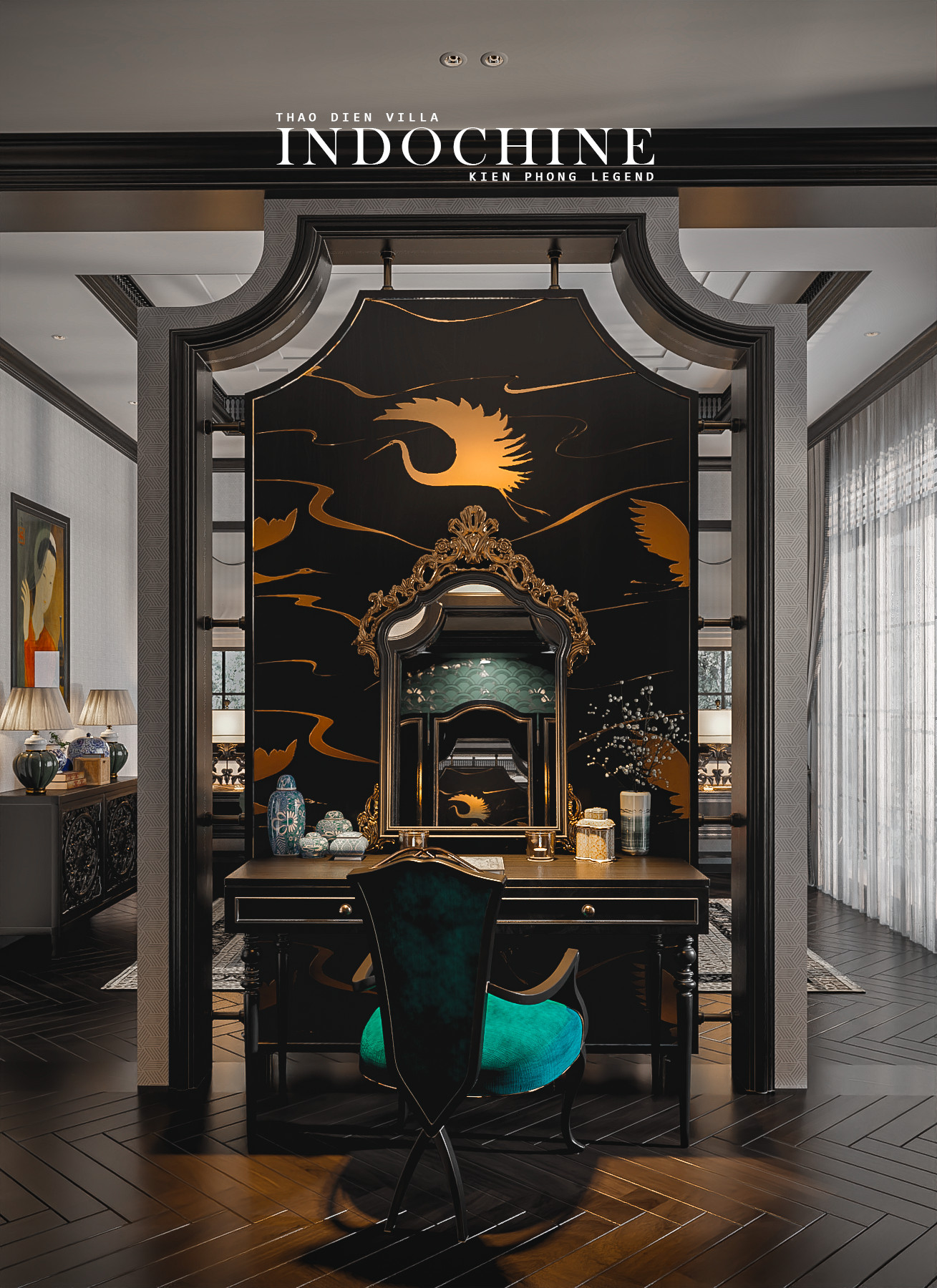 THẢO ĐIỀN VILLA_BIỆT THỰ INDOCHINE SANG _500M2