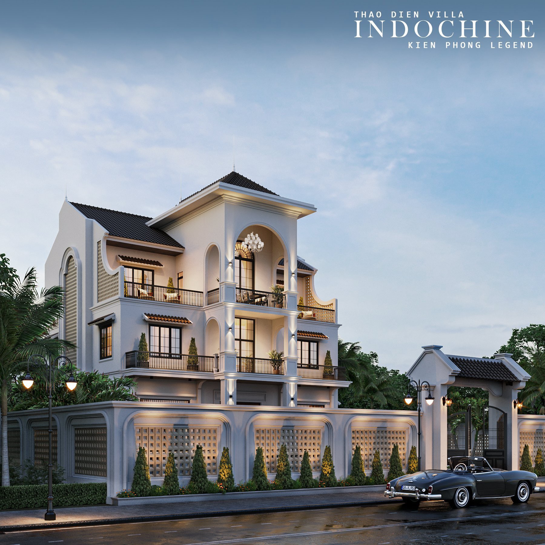 THẢO ĐIỀN VILLA_BIỆT THỰ INDOCHINE SANG _500M2