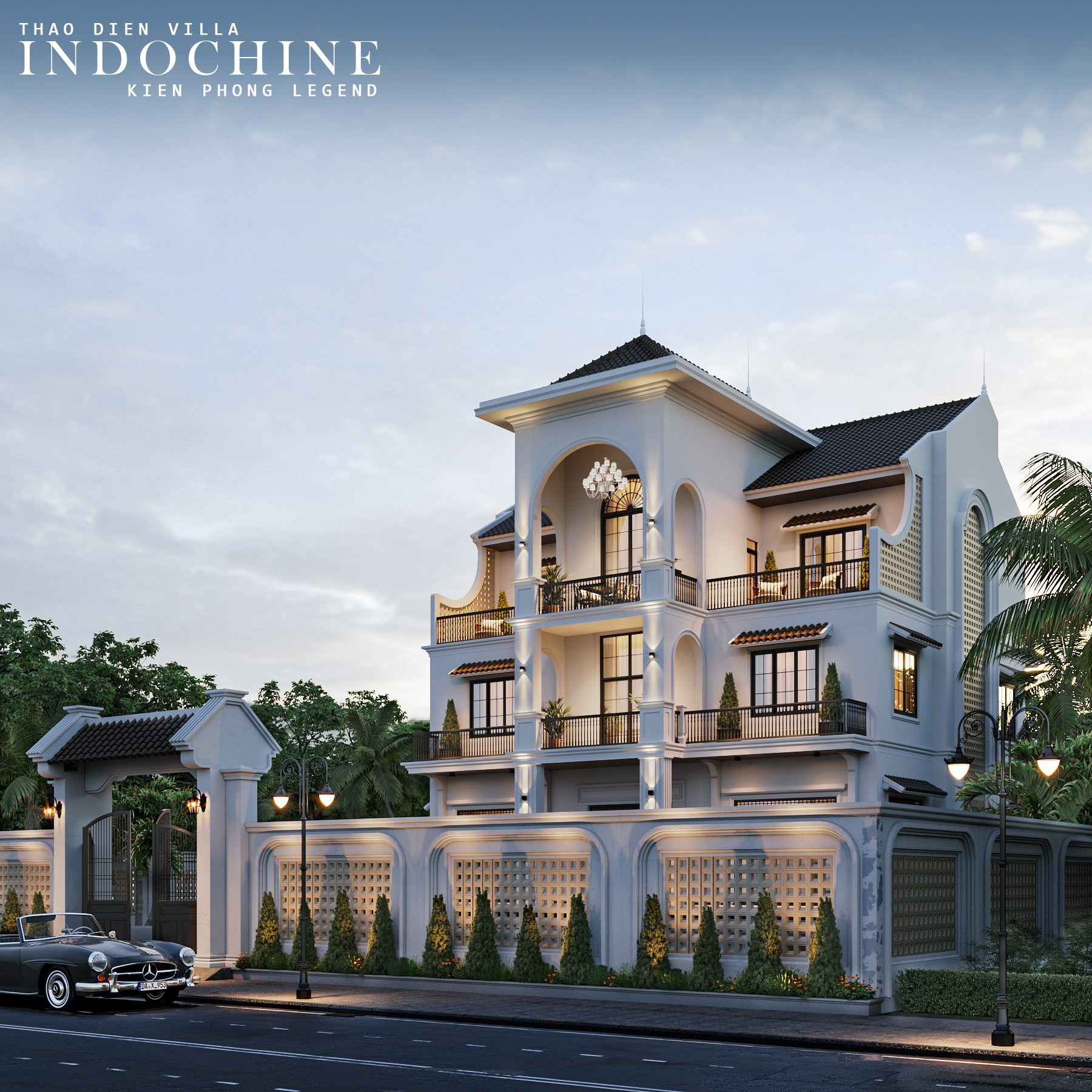THẢO ĐIỀN VILLA_BIỆT THỰ INDOCHINE SANG _500M2