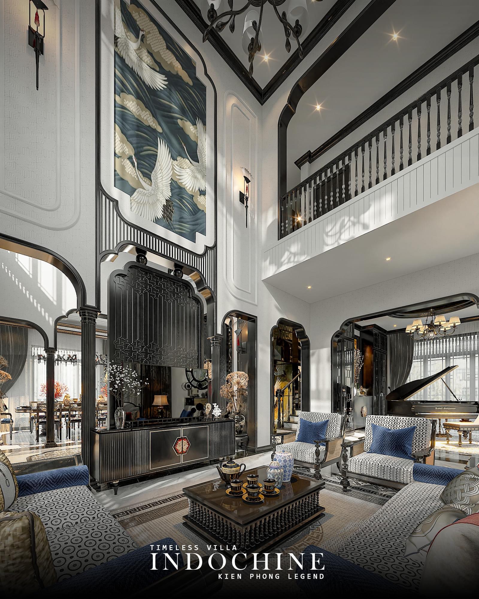 INDOCHINE STYLE VILLA _ BIỆT THỰ THI CÔNG TRỌN GÓI TẠI SÀI