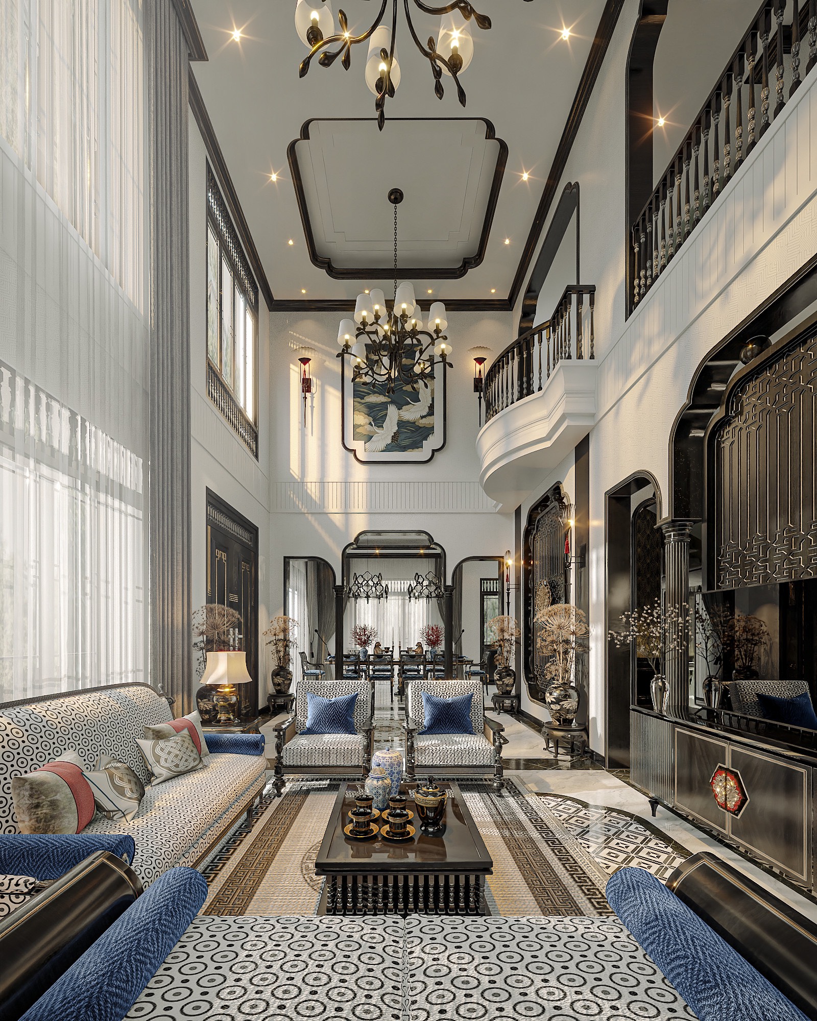 INDOCHINE STYLE VILLA _ BIỆT THỰ THI CÔNG TRỌN GÓI TẠI SÀI